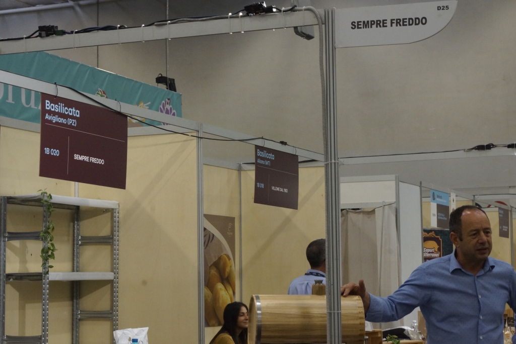 Blue sign at right indicates Presidium Products